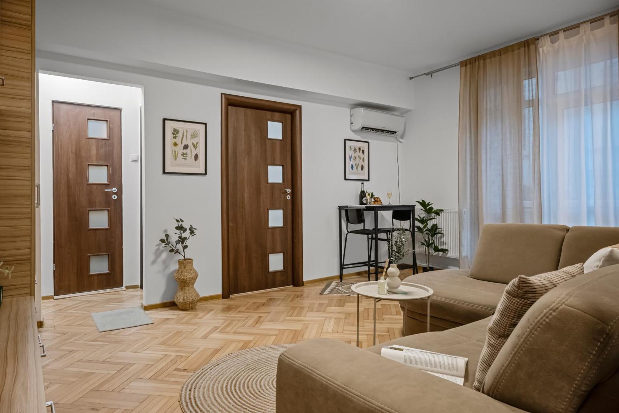 Earthy Escape - Central Apt With Balcony Bukareszt Zewnętrze zdjęcie