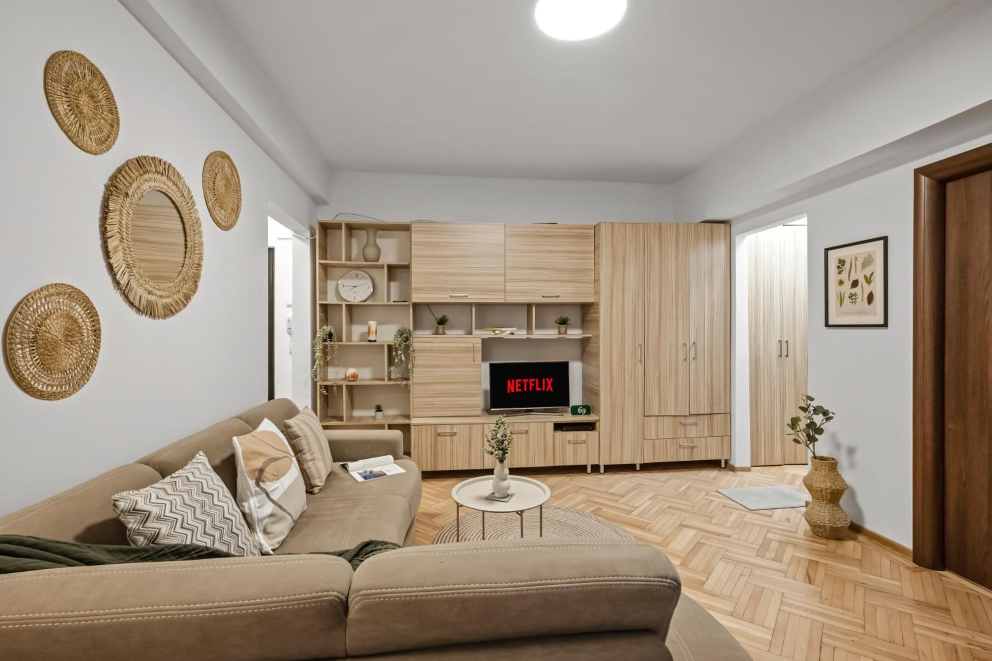 Earthy Escape - Central Apt With Balcony Bukareszt Zewnętrze zdjęcie